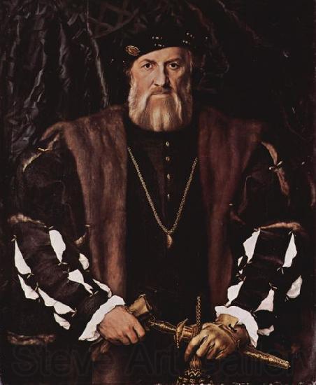 Hans holbein the younger Portrait des Charles de Solier France oil painting art